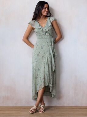 NWT LC Lauren Conrad Floral Wrap Dress